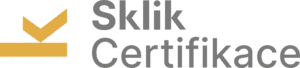 Sklik Certifikace logo barevne